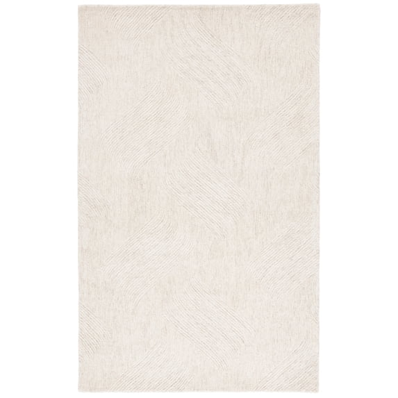 SAFAVIEH Pine Arvel Abstract Area Rug, Light Sage, 5' x 8'