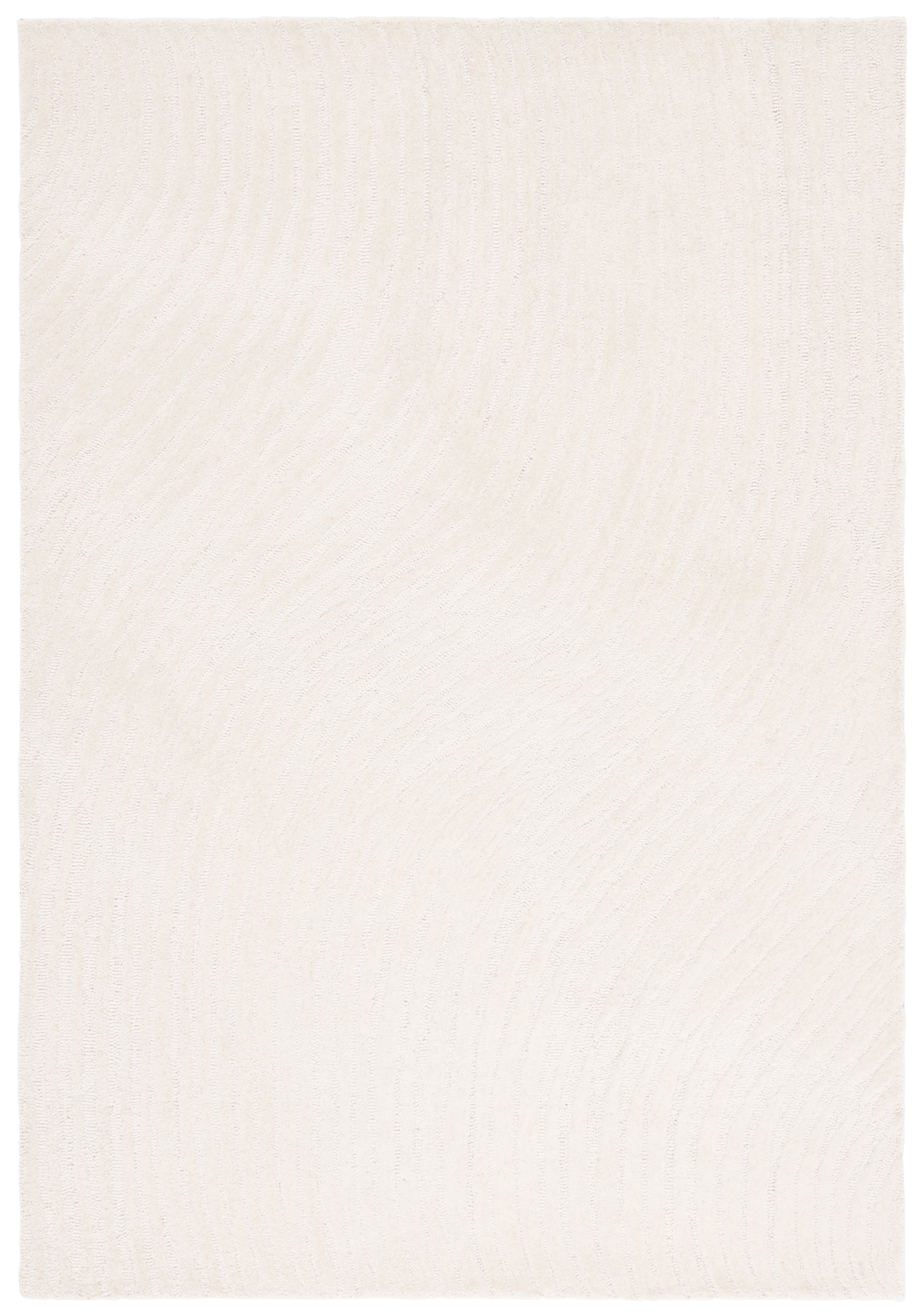 SAFAVIEH Pine Bernadette Solid Area Rug, Ivory, 4' x 6'
