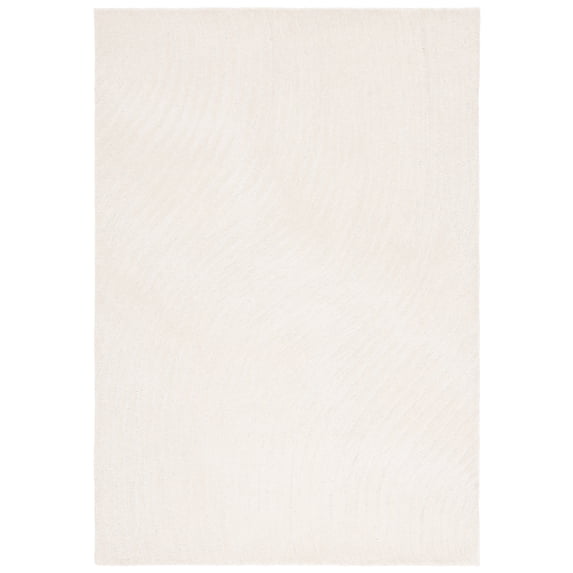 SAFAVIEH Pine Bernadette Solid Area Rug, Ivory, 5' x 8'