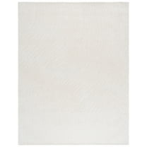 SAFAVIEH Pine Bernadette Solid Area Rug, Ivory, 8' x 10'