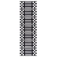 thumbnail image 1 of SAFAVIEH Pine Blake Geometric Wool Runner Rug, Black/Ivory, 2'3" x 8', 1 of 10