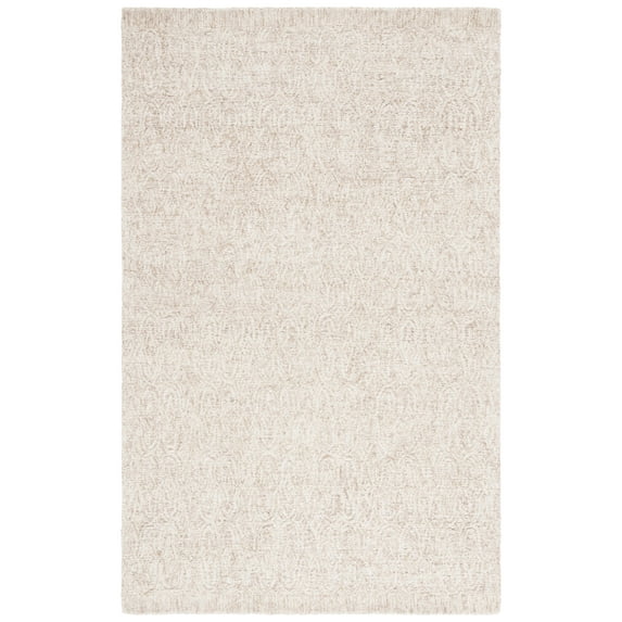 SAFAVIEH Pine Jessamine Solid Area Rug, Beige, 3' x 5'