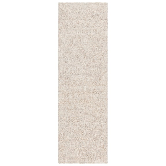 SAFAVIEH Pine Jessamine Solid Runner Rug, Beige, 2'3" x 8'