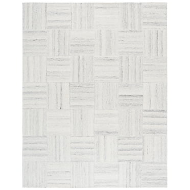 SAFAVIEH Pine Kierra Geometric Area Rug, Ivory/Grey, 8' x 10'