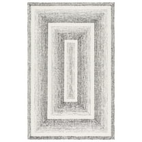 SAFAVIEH Pine Lance Geometric Area Rug, Black/Ivory, 8' x 10'