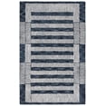 thumbnail image 1 of SAFAVIEH Pine Qendro Geometric Area Rug, Navy/Ivory, 4' x 6', 1 of 11