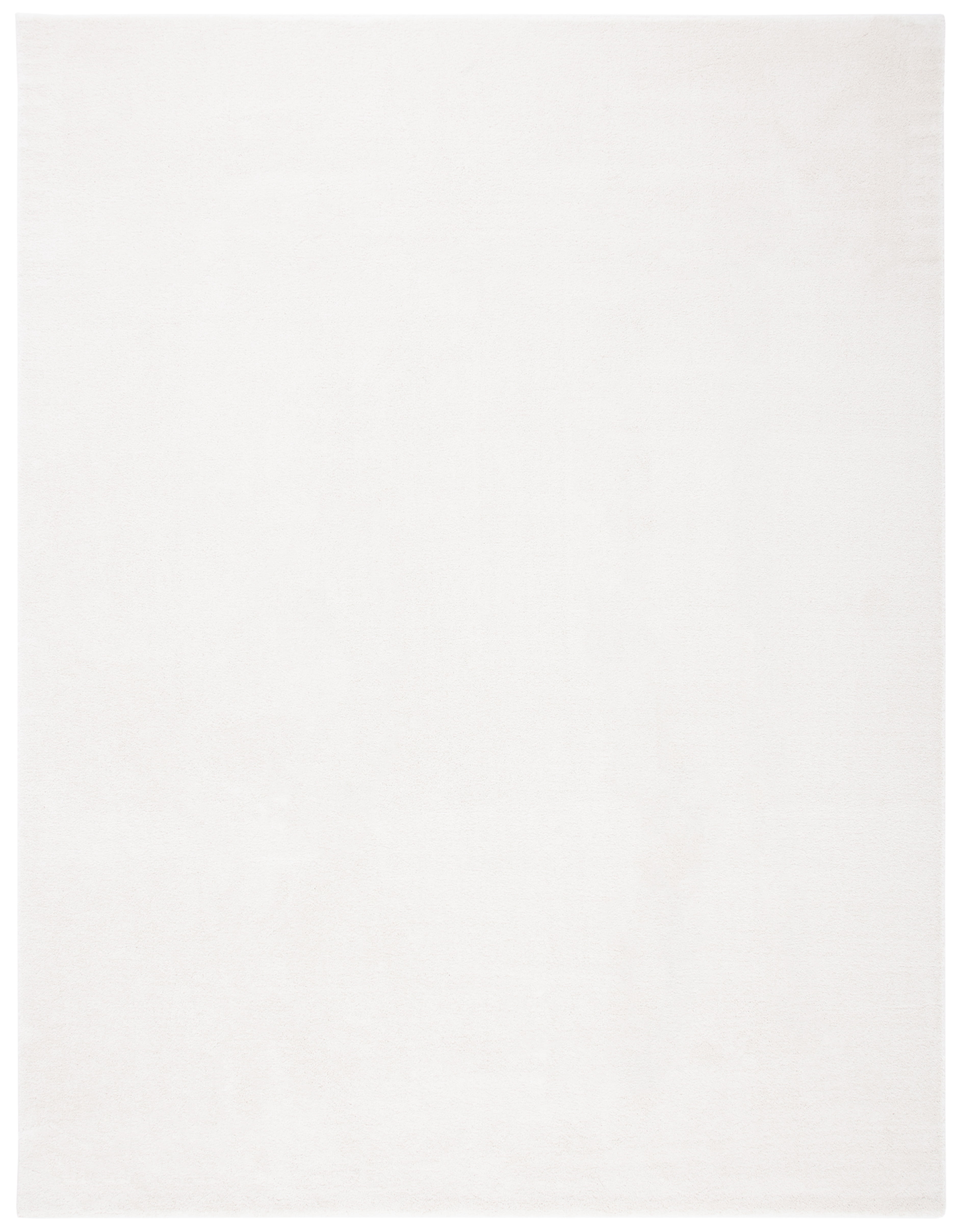 Ivory Elegance 53" Synthetic Rectangular Easy-Care Area Rug