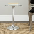 thumbnail image 1 of SAFAVIEH Platina Round Top Sleek Table Silver, 1 of 4