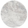 thumbnail image 1 of SAFAVIEH Platinum Aisha Abstract Area Rug, Gray/Ivory Beige, 6'7" x 6'7" Round, 1 of 8