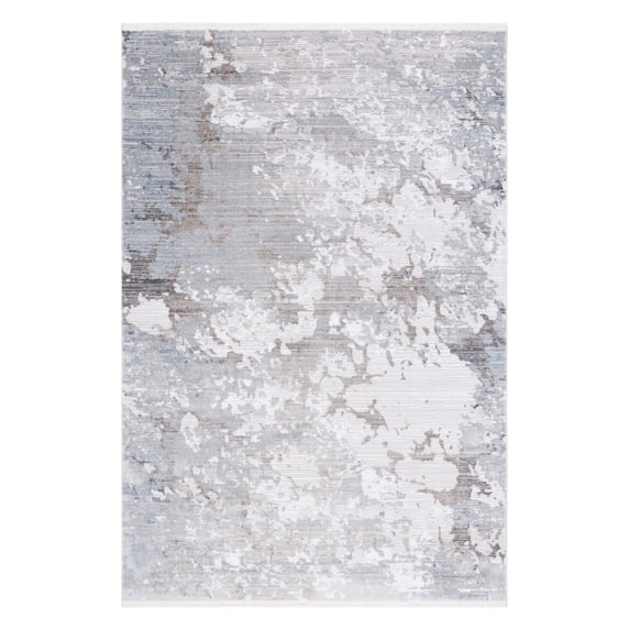 SAFAVIEH Platinum Byrne Abstract Area Rug, Gray/Ivory, 8' x 10'