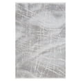 thumbnail image 1 of SAFAVIEH Platinum Malandra Abstract Area Rug, Gray/Light Gray, 4' x 6', 1 of 7