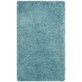 thumbnail image 1 of SAFAVIEH Polar Abbot Solid Plush Shag Area Rug, Light Turquoise, 3' x 5', 1 of 7