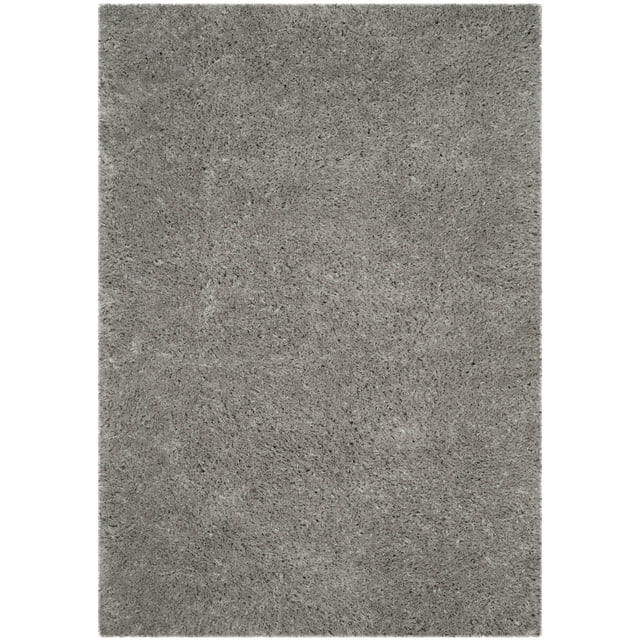 Free Shipping! SAFAVIEH Polar Abbot Solid Plush Shag Area Rug, Silver