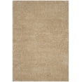 thumbnail image 1 of SAFAVIEH Polar Abbot Solid Shag Area Rug, Light Beige, 4' x 6', 1 of 8