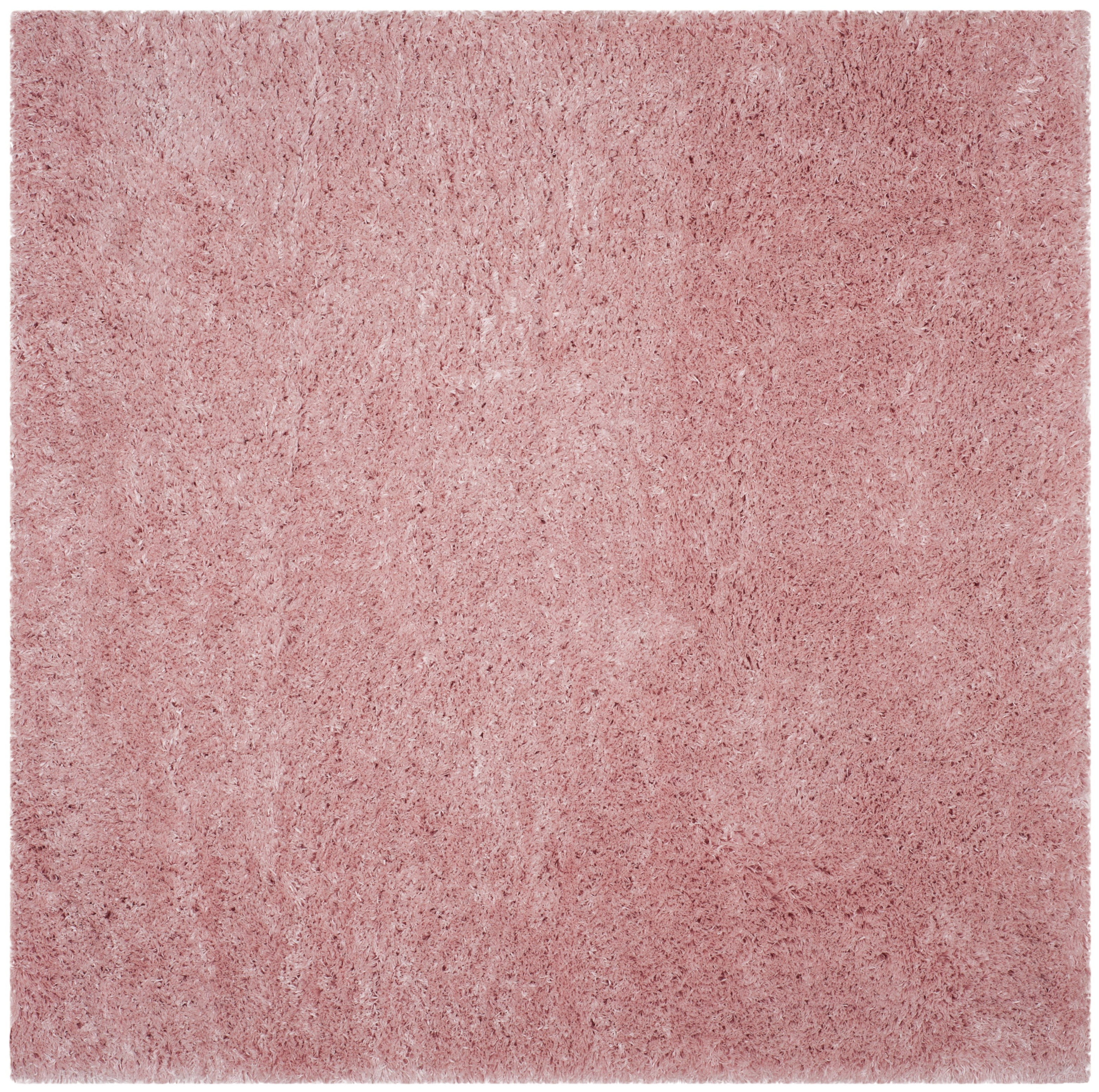 Abbot Rug SAFAVIEH Polar Abbot Solid Shag Area Rug, Light Pink, 3' x 3' Square ...