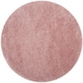 thumbnail image 1 of SAFAVIEH Polar Abbot Solid Shag Area Rug, Light Pink, 5'1" x 5'1" Round, 1 of 8