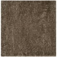 thumbnail image 1 of SAFAVIEH Polar Abbot Solid Shag Area Rug, Mushroom, 6'7" x 6'7" Square, 1 of 9