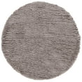thumbnail image 1 of SAFAVIEH Polar Abbot Solid Shag Area Rug, Mushroom, 8' x 8' Round, 1 of 10