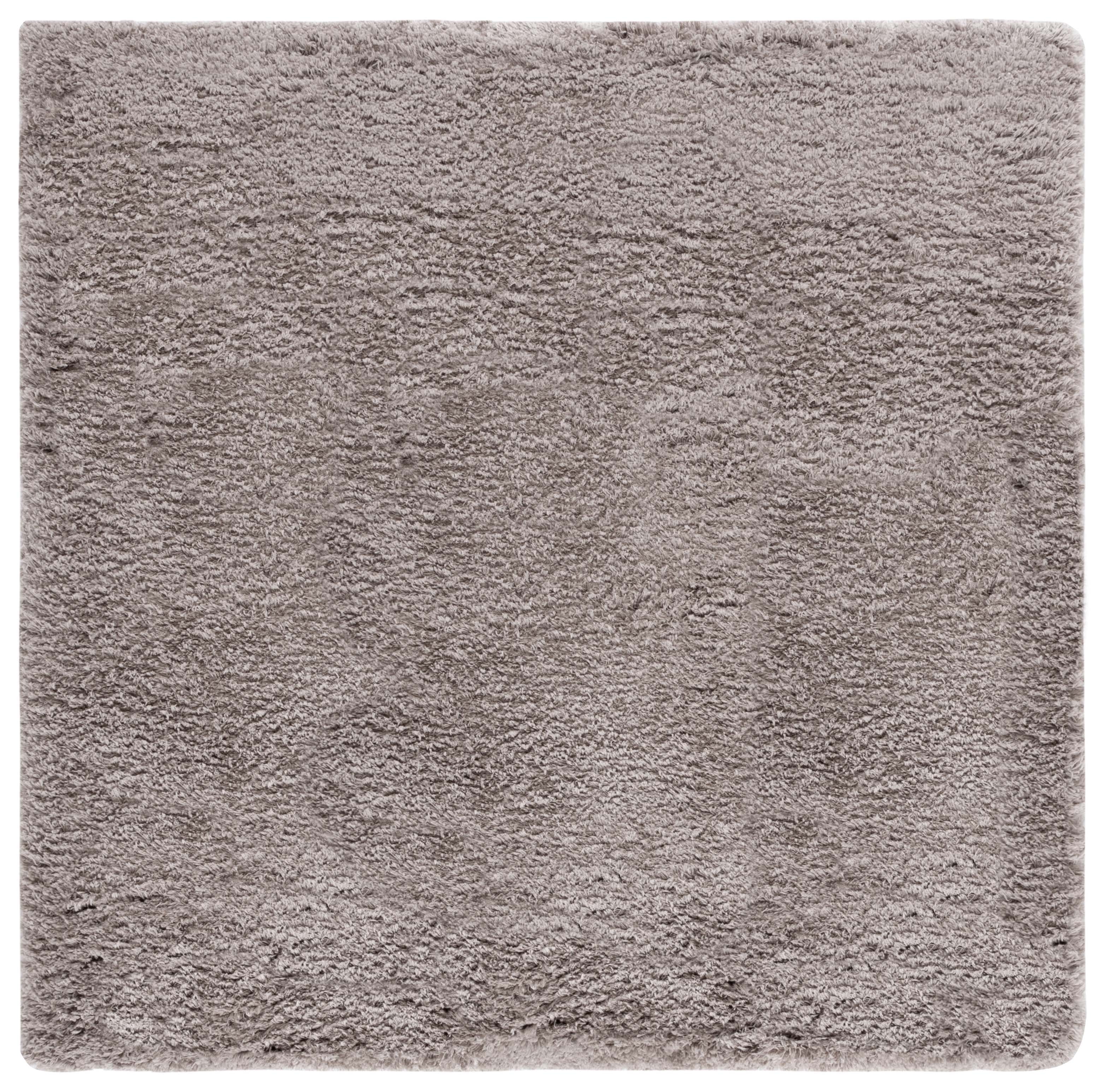 Abbot Rug SAFAVIEH Polar Abbot Solid Shag Area Rug, Mushroom, 8' x 8' Square ...