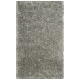 thumbnail image 1 of SAFAVIEH Polar Abbot Solid Shag Area Rug, Silver, 2' x 3', 1 of 9