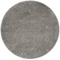 thumbnail image 1 of SAFAVIEH Polar Abbot Solid Shag Area Rug, Silver, 3' x 3' Round, 1 of 5