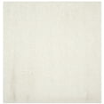 thumbnail image 1 of SAFAVIEH Polar Abbot Solid Shag Area Rug, White, 3' x 3' Square, 1 of 6