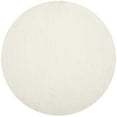 thumbnail image 1 of SAFAVIEH Polar Abbot Solid Shag Area Rug, White, 6'7" x 6'7" Round, 1 of 8
