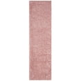thumbnail image 1 of SAFAVIEH Polar Abbot Solid Shag Runner Rug, Light Pink, 2'3" x 6', 1 of 8