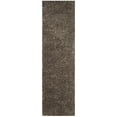 thumbnail image 1 of SAFAVIEH Polar Abbot Solid Shag Runner Rug, Mushroom, 2'3" x 8', 1 of 9