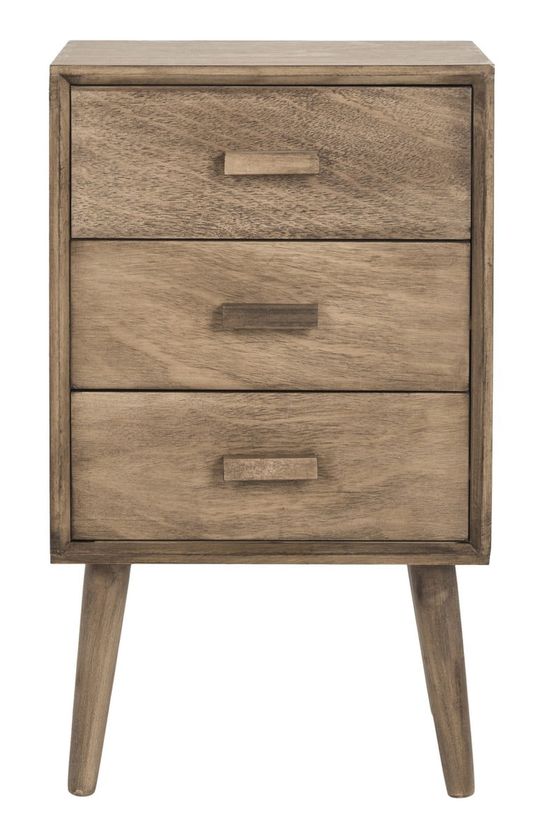 Pomona 27" Desert Brown Pine 3-Drawer Chest