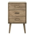 thumbnail image 1 of SAFAVIEH Pomona Solid Classic 3 Drawer Chest, Desert Brown, 1 of 9