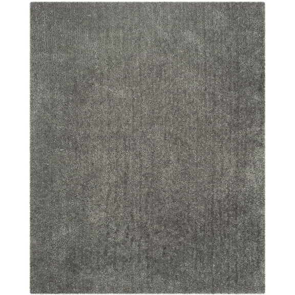 SAFAVIEH Popcorn Shag SG267C Handmade Silver Rug