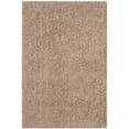 thumbnail image 1 of SAFAVIEH Popcorn Solid Polyester Shag Area Rug, Beige, 3' x 5', 1 of 9