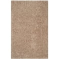 thumbnail image 1 of SAFAVIEH Popcorn Solid Polyester Shag Area Rug, Beige, 5' x 8', 1 of 9