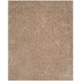 thumbnail image 1 of SAFAVIEH Popcorn Solid Polyester Shag Area Rug, Beige, 8' x 10', 1 of 9