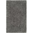 thumbnail image 1 of SAFAVIEH Popcorn Solid Polyester Shag Area Rug, Silver, 2'6" x 4', 1 of 5
