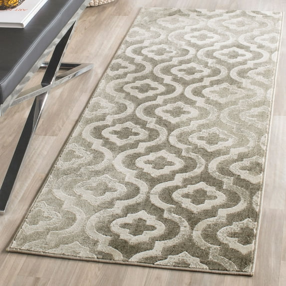 SAFAVIEH Porcello Collection PRL7734E Grey / Ivory Rug