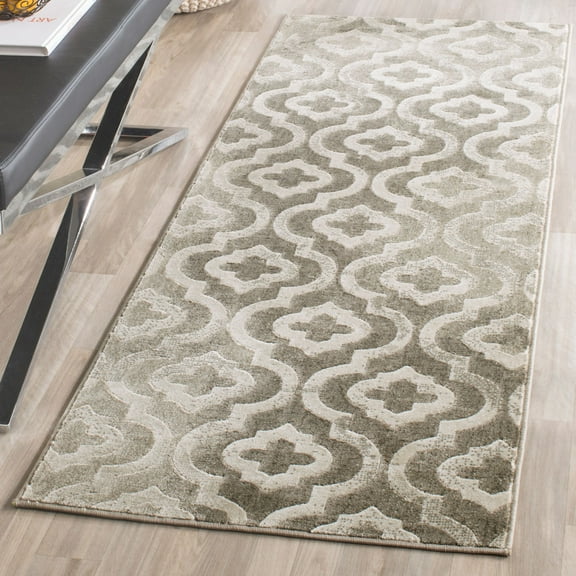 SAFAVIEH Porcello Collection PRL7734E Grey / Ivory Rug