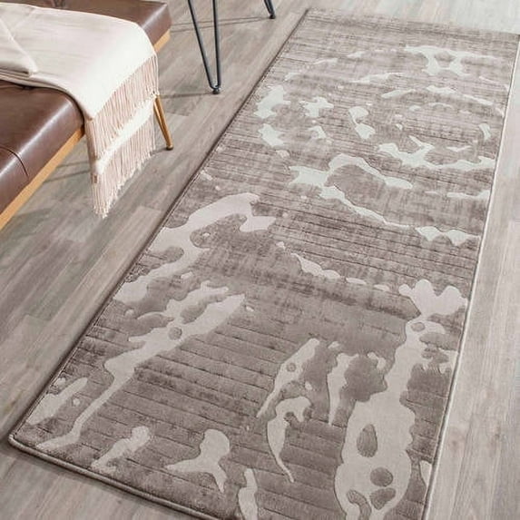 SAFAVIEH Porcello Collection PRL7735E Grey / Ivory Rug