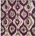 thumbnail image 1 of SAFAVIEH Porcello Collection PRL7736B Ivory / Purple Rug, 1 of 9
