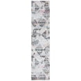 thumbnail image 1 of SAFAVIEH Porcello Glanville Abstract Runner Rug, Grey/Black, 2'2" x 9', 1 of 7