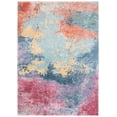 thumbnail image 1 of SAFAVIEH Porcello Kenesa Abstract Area Rug, Blue/Pink, 5'5" x 7'6", 1 of 7