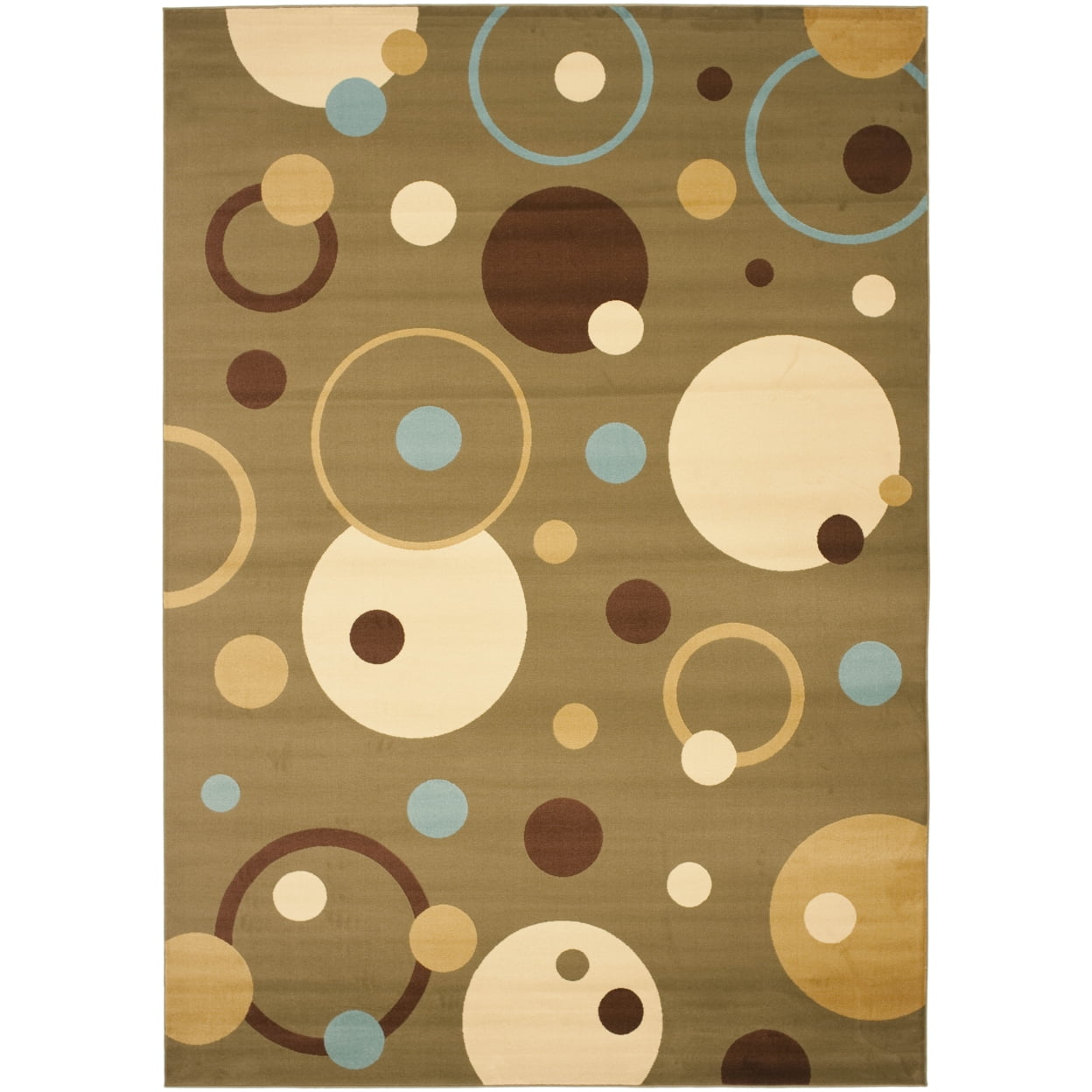 Safavieh Porcello Alexander Abstract Circles Area Rug or Runner ...