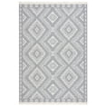 thumbnail image 1 of SAFAVIEH Prairie Ethelbert Geometric Area Rug, Grey/Ivory, 4' x 6', 1 of 11