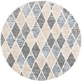 thumbnail image 1 of SAFAVIEH Precious Cearra Geometric Area Rug, Blue/Beige, 6' x 6' Round, 1 of 7