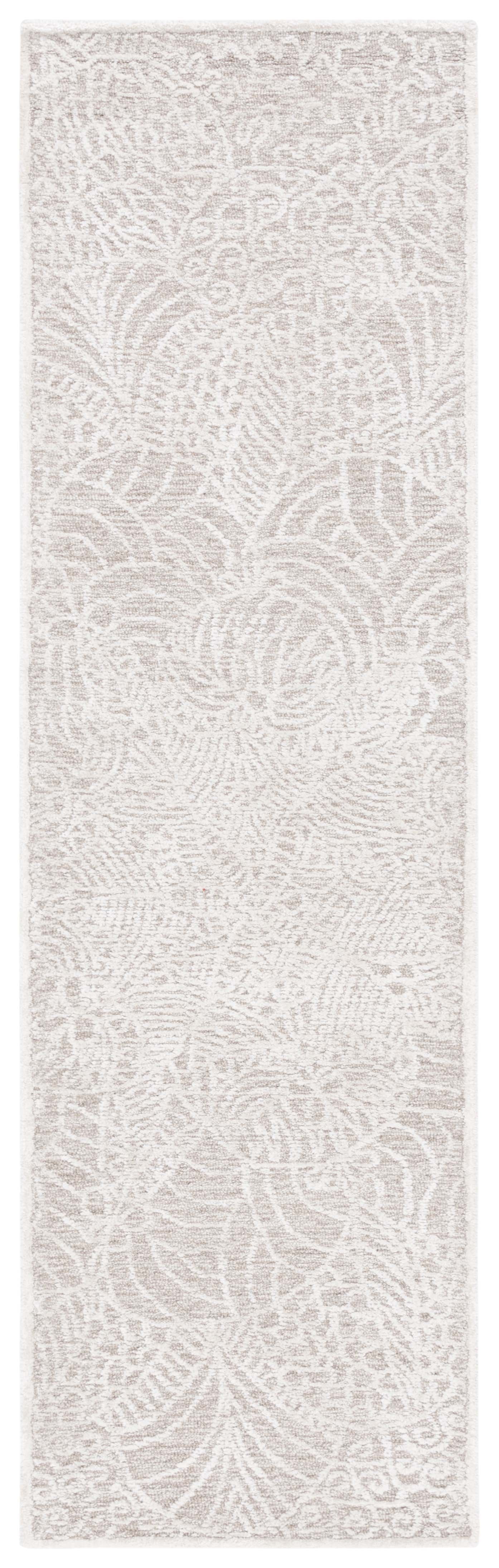 SAFAVIEH Precious Fabiana Geometric Runner Rug, Beige/Ivory, 2'3" x 8'