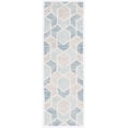 thumbnail image 1 of SAFAVIEH Precious Ronnette Geometric Runner Rug, Turquoise, 2'6" x 8', 1 of 7