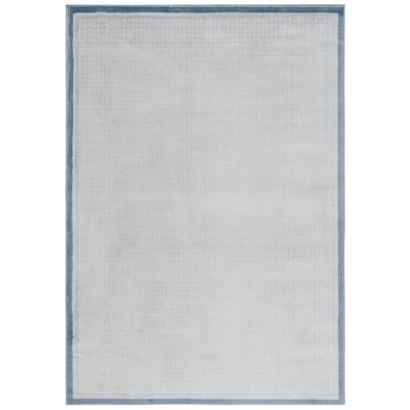 SAFAVIEH Prestige Clarisse Bordered Area Rug, Ivory/Blue, 8' x 10'
