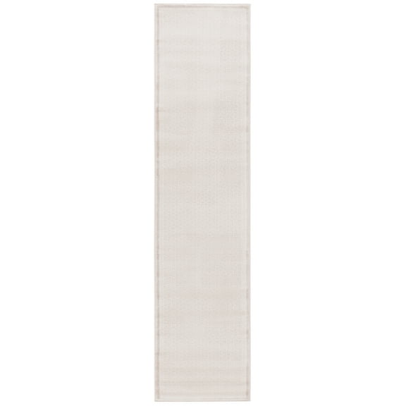 SAFAVIEH Prestige Clarisse Bordered Runner Rug, Beige, 2'3" x 8'