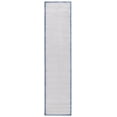 thumbnail image 1 of SAFAVIEH Prestige Clarisse Bordered Runner Rug, Ivory/Blue, 2'3" x 8', 1 of 7